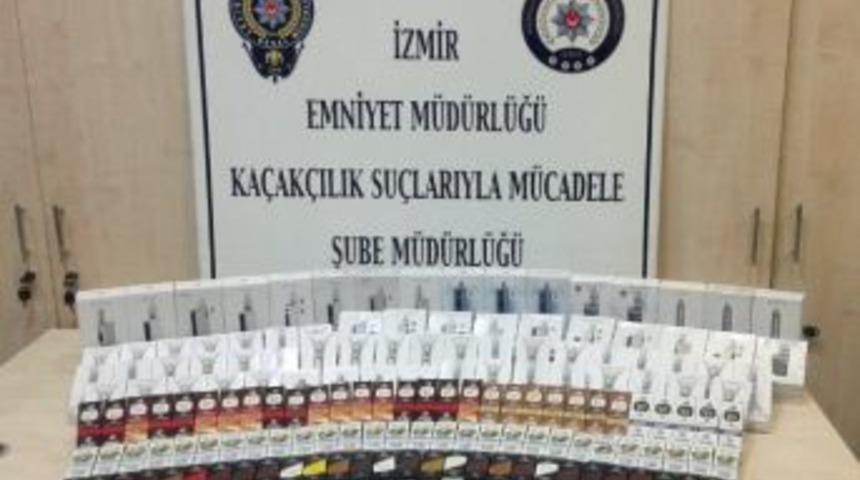İzmir&rsquo;de Elektronik Sigara Ele Ge&ccedil;irildi