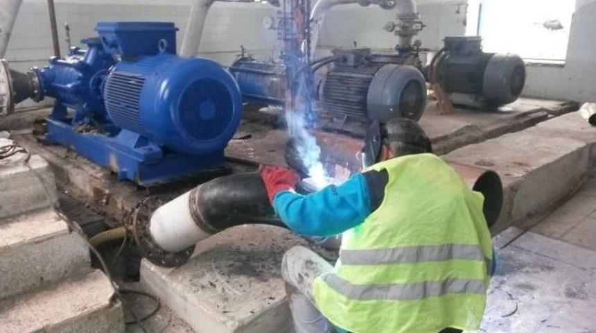 Kırkağa&ccedil;&rsquo;ta 20 Yıllık İ&ccedil;me Suyu Tesisi Yenileniyor