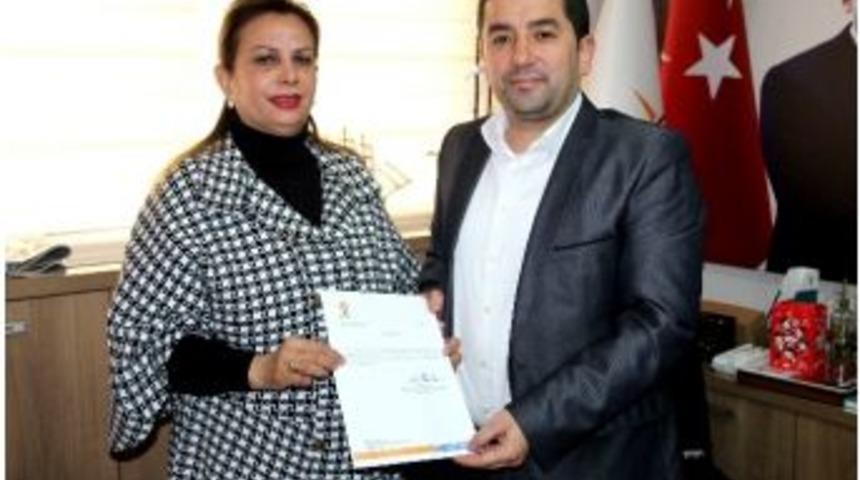Ak Parti Mezitli Kadın Kolları Başkanlığına Nilg&uuml;n Aş&ccedil;ı Atandı