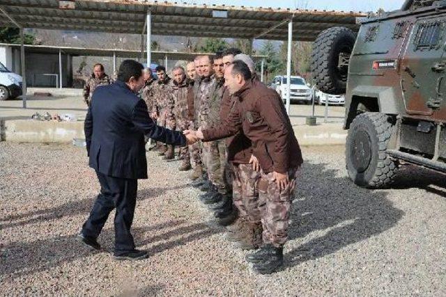 Ordu Emniyet Müdürlüğü'ne Terörle Mücadele Için Zırhlı Araçlar Gönderildi