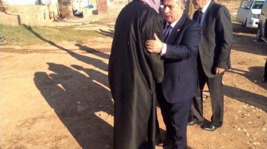 Aky&uuml;rek Halkla Dayanışma Ziyaretlerinde