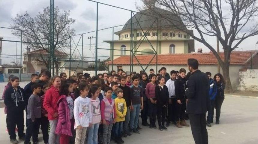 &Ccedil;anakkale&rsquo;de Okullarda Deprem Tatbikatı