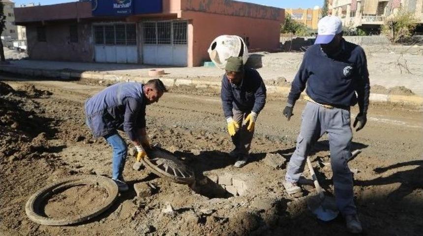Silopi&rsquo;de Asfaltlama &Ccedil;alışması