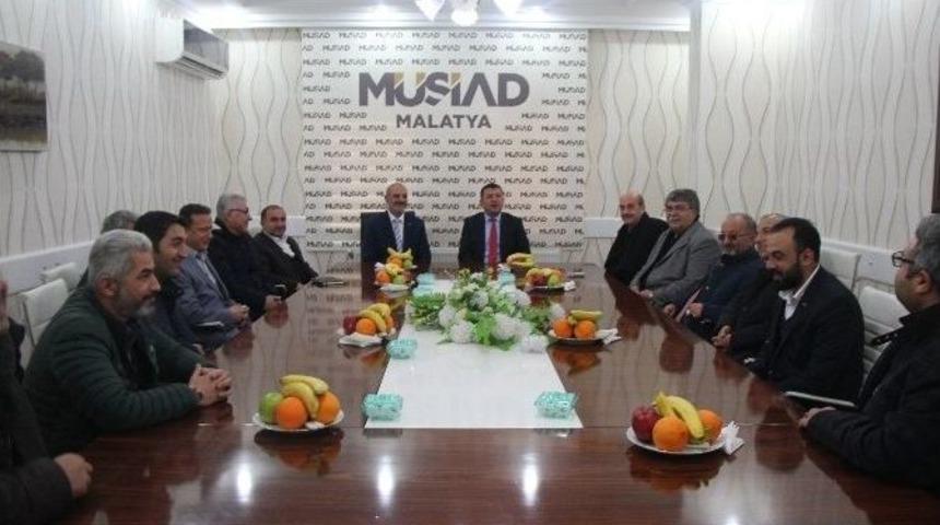 Ağbaba&rsquo;dan M&uuml;siad&rsquo;a Ziyaret