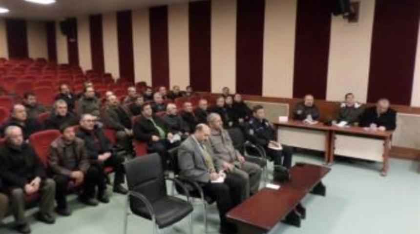 Bolvadin&rsquo;de G&uuml;venlik Toplantısı Yapıldı