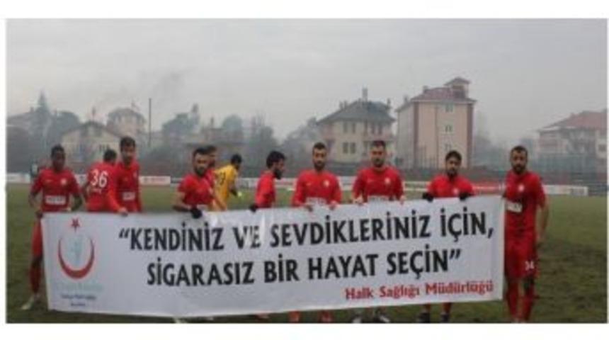 Bartınsporlu Futbolculardan Anlamlı Pankart