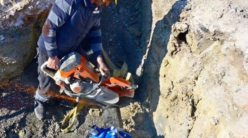 Maski 9 Mahallenin Altyapısını Yeniliyor