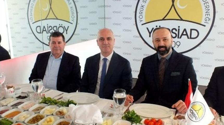 Y&ouml;rsiad Aosb Başkanı Ali Bahar&rsquo;ı Konuk Etti