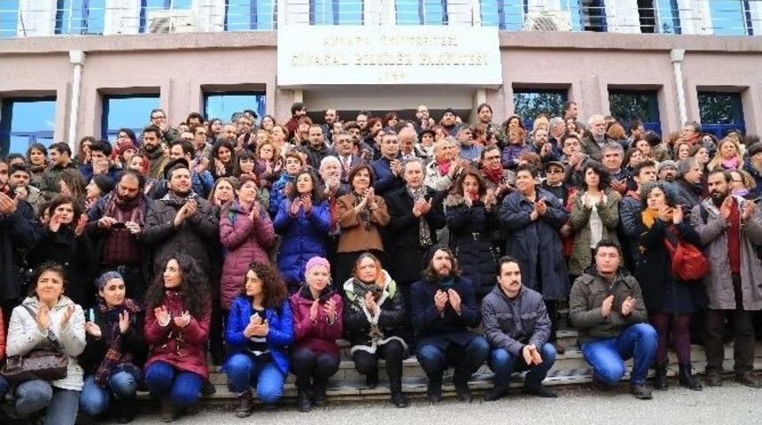 Ankara &Uuml;niversitesindeki İhra&ccedil;lara Tepki