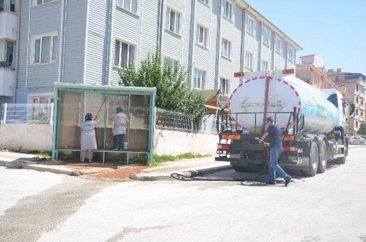 Bozüyük Belediyesi Temizlik İşleri Müdürlüğü Ekiplerinin Faaliyetleri G4