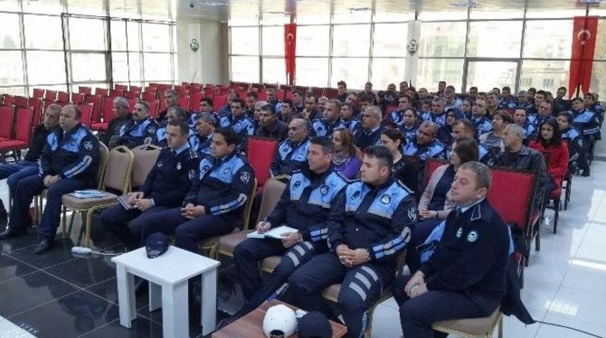 Serik Belediye Zabıtasına Eğitim