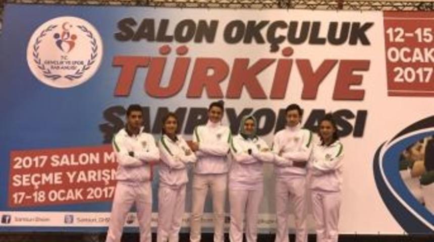 Manisalı Ok&ccedil;ular T&uuml;rkiye Derecesiyle D&ouml;nd&uuml;