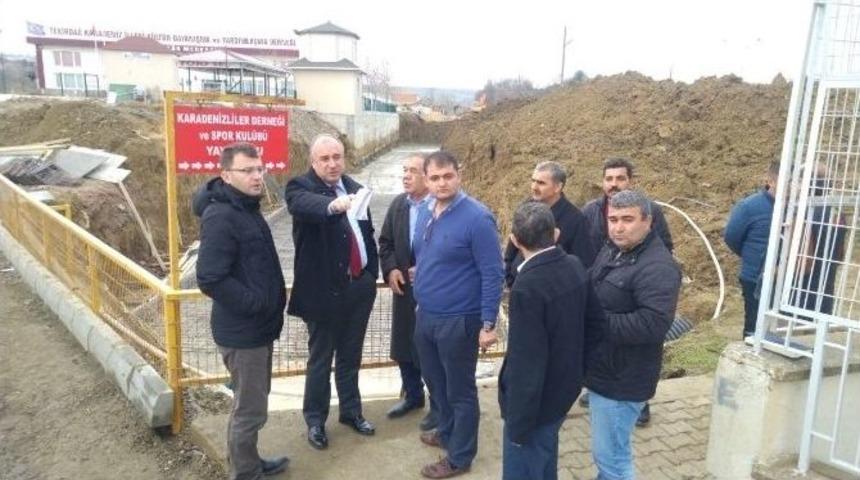 Tekirdağ&rsquo;da Dere Islahı &Ccedil;alışması