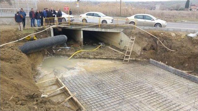 Tekirdağ’da Dere Islahı Çalışması