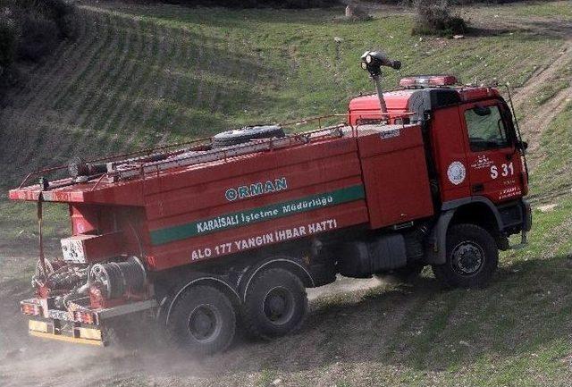 Adana&rsquo;da Orman Yangını 1