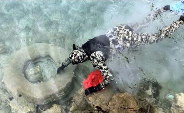 Güvercinlik'te Deniz Dibi Temizliği