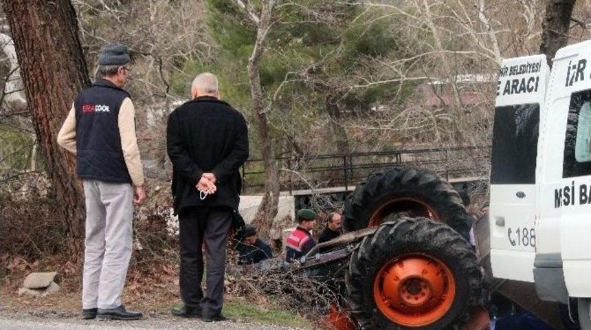 Devrilen Trakt&ouml;r&uuml;n Altında Kalan 15 Yaşındaki &Ccedil;ocuk &Ouml;ld&uuml;