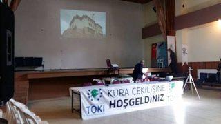 158 Toki Konutu İçin Kura Çekildi