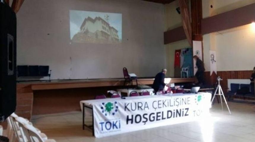 158 Toki Konutu İçin Kura Çekildi