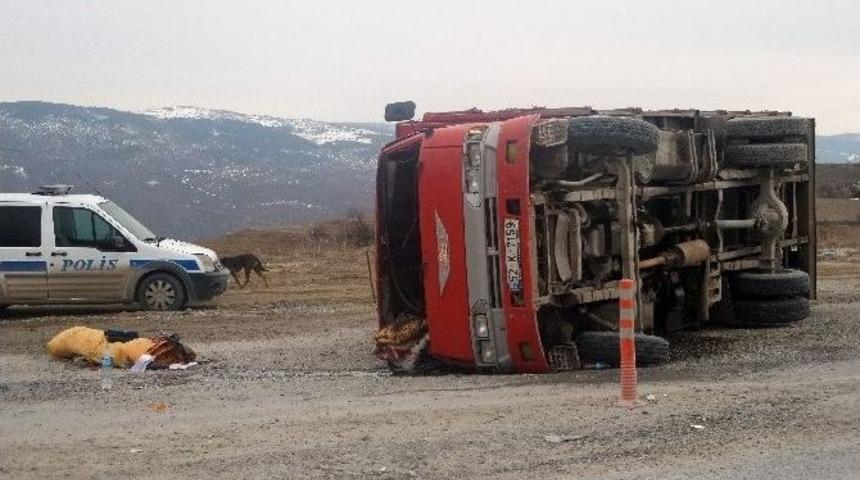 Tosya Trafik Kazası 1 Kişi Yaralandı