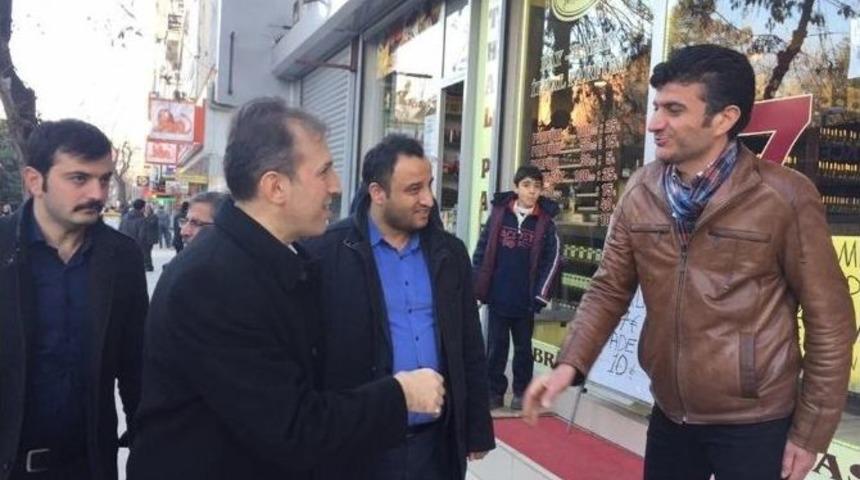 Ak Parti İl Başkanı &Ccedil;alapkulu&rsquo;dan Esnaf Ziyareti