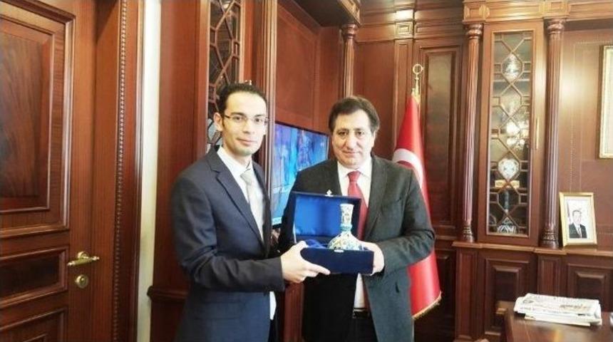 Clk Uludağ Elektrik&rsquo;ten Bursa Valisi İzzettin K&uuml;&ccedil;&uuml;k&rsquo;e Ziyaret