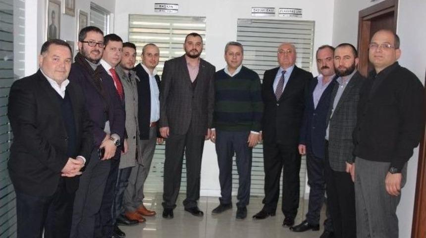 M&uuml;siad Y&ouml;netiminden Ertan Taşlı&rsquo;ya Ziyaret