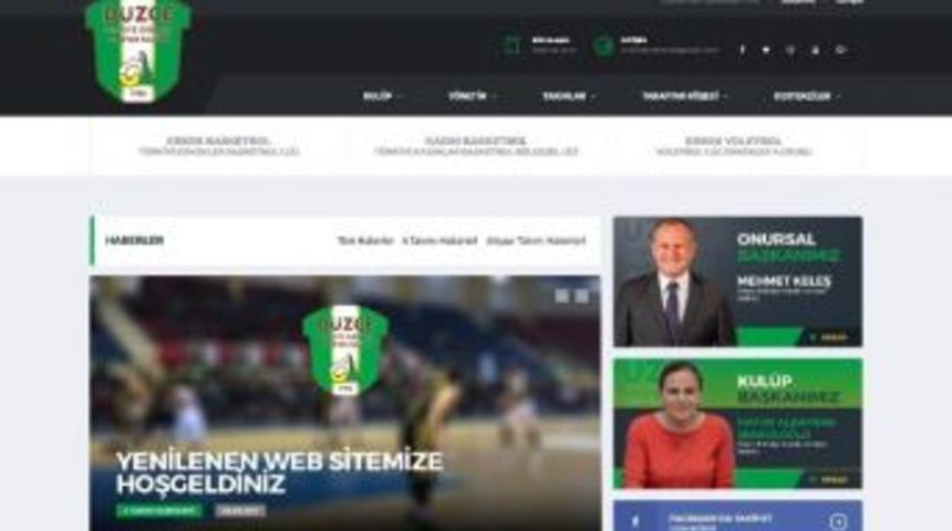 D&uuml;zce Belediye Gen&ccedil;lik Ve Spor Kul&uuml;b&uuml; Web Sitesi Yenilendi