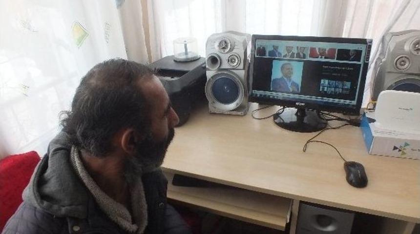 Engelli Vatandaş Erdoğan İ&ccedil;in &lsquo;evet&rsquo; Dedi