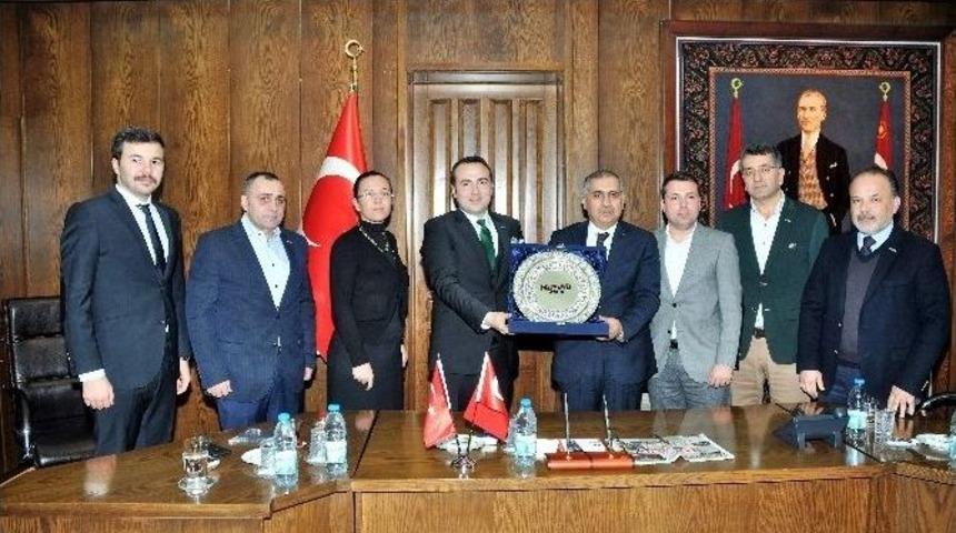 M&uuml;siad&rsquo;tan Aydın Protokol&uuml;ne Ziyaret