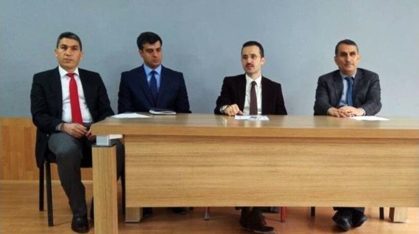 Kaymakam Karaman, Okul M&uuml;d&uuml;rleriyle Bir Araya Geldi