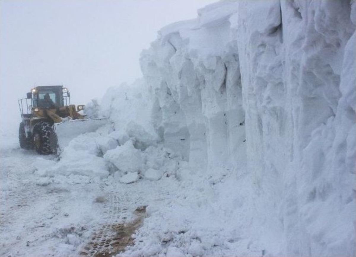 Muş&rsquo;ta Kar Kalınlığı 5 Metreyi Ge&ccedil;ti