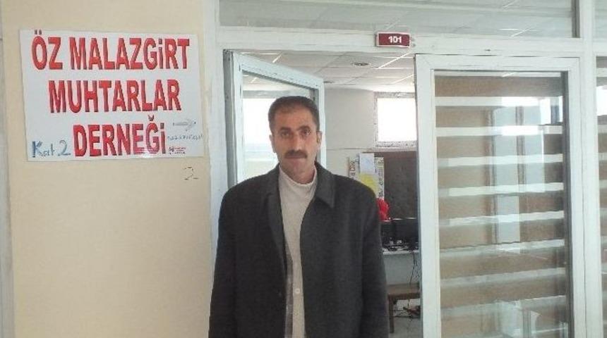 Muhtarlar Derneğinden Kayyuma Destek