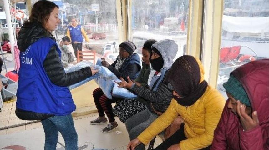 &Ccedil;anakkale&rsquo;de 46 M&uuml;lteci Yakalandı