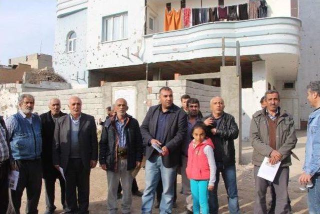 Nusaybin'de Hendek- Barikat Mağdurları Evlerinin Yıkılmasını Istemiyor