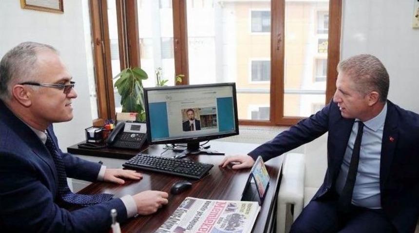 Vali G&uuml;l&rsquo;den, Bik Sivas Şubesi&rsquo;ne Ziyaret