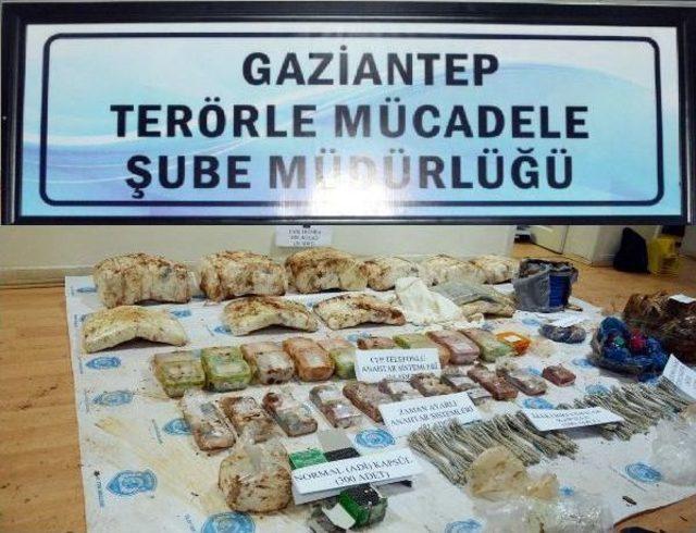 Gaziantep'te Eyleme Hazırlanan 4 Deaş'lı 150 Kilo Patlayıcıyla Yakalandı