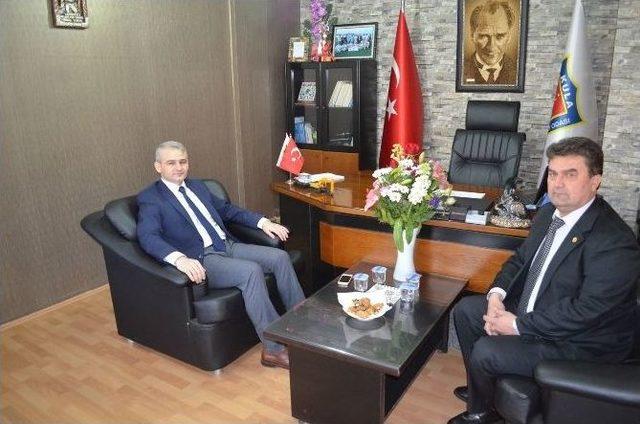 Kaymakam G&uuml;ven&rsquo;den İadeyi Ziyaretler 1