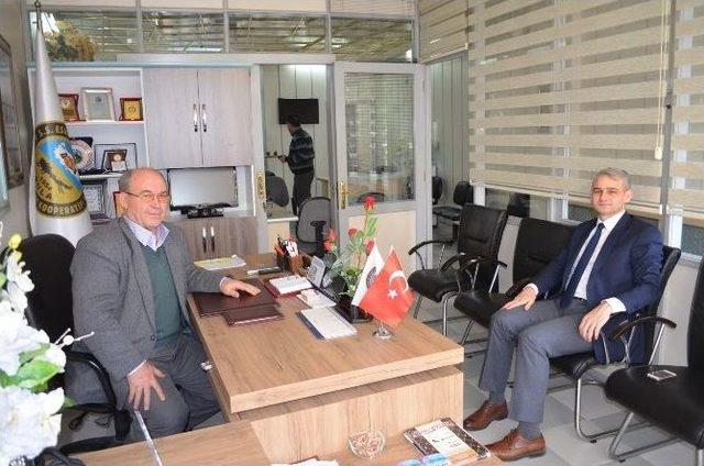 Kaymakam G&uuml;ven&rsquo;den İadeyi Ziyaretler 2