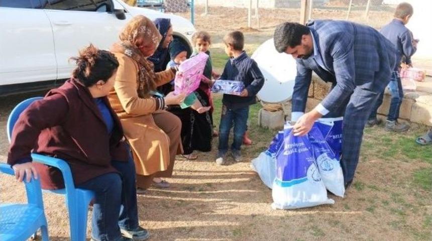 Ak&ccedil;akale Belediyesi Engelli Aileleri Mutlu Etmeye Devam Ediyor