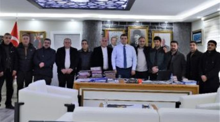 Sur Esnafından Başkan &Ouml;zkan&rsquo;a Ziyaret