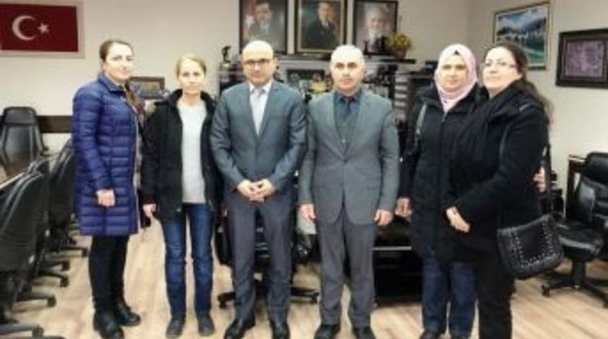 Okul Yönetiminden Oral’a Ziyaret