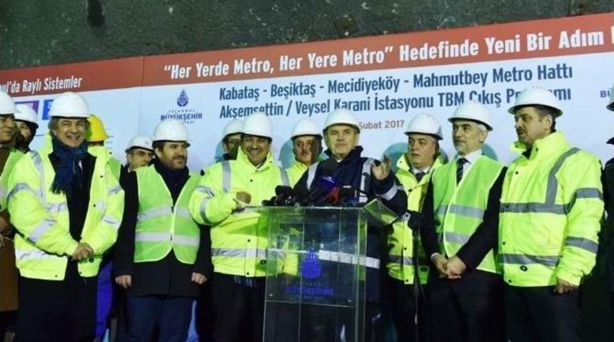 Bağcılar-kabataş Arası 31.5 Dakikaya İnecek