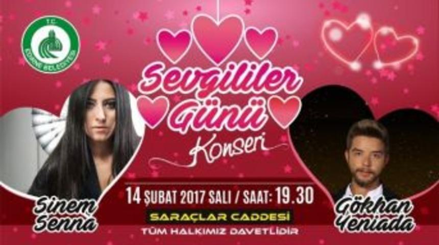 Edirne Belediyesi&rsquo;nden Sevgililer G&uuml;n&uuml; Konseri