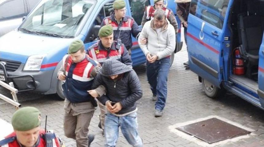 Hırsızlık Zanlıları &Ccedil;alıntı T&uuml;feği Toprağa G&ouml;mm&uuml;ş