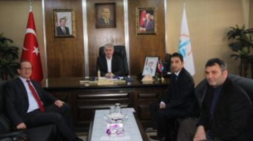 Dsi Yeni B&ouml;lge M&uuml;d&uuml;r&uuml;nden Başkan Memiş&rsquo;e Ziyaret