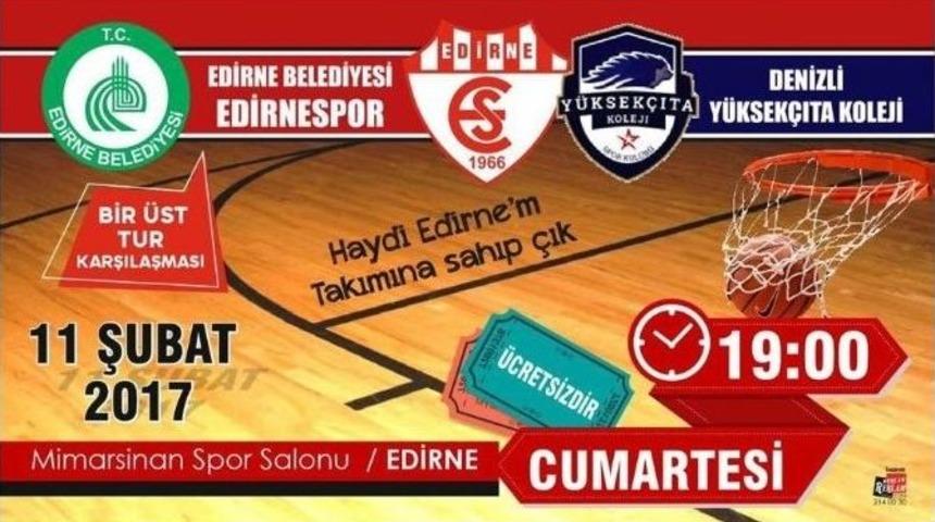 Başkan G&uuml;rkan&rsquo;dan, Edirne Halkına Ma&ccedil; Daveti