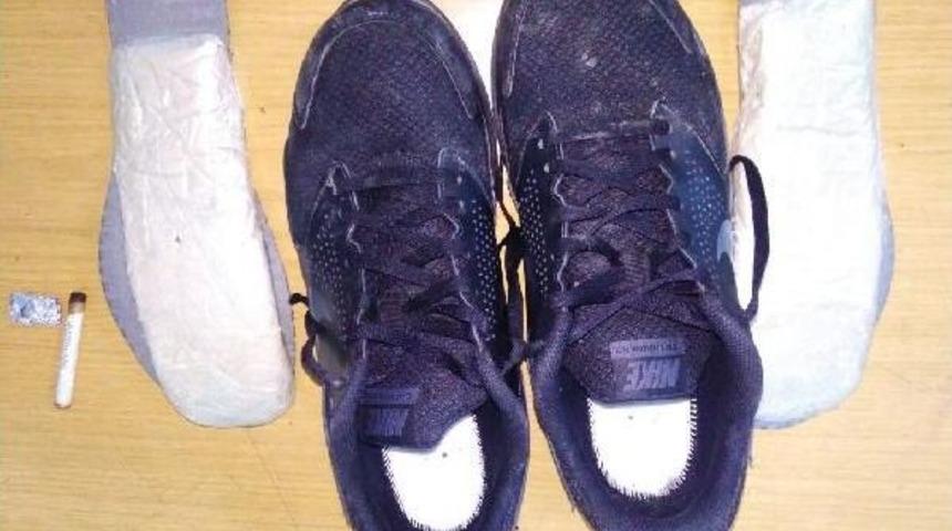 Ayakkabı Tabanında 311 Gram Eroin Ele Ge&ccedil;en 2 Kişi Tutuklandı