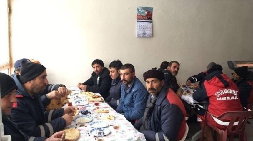 Başkan Yardımcısı G&uuml;zel, Personellerle Bir Araya Geldi