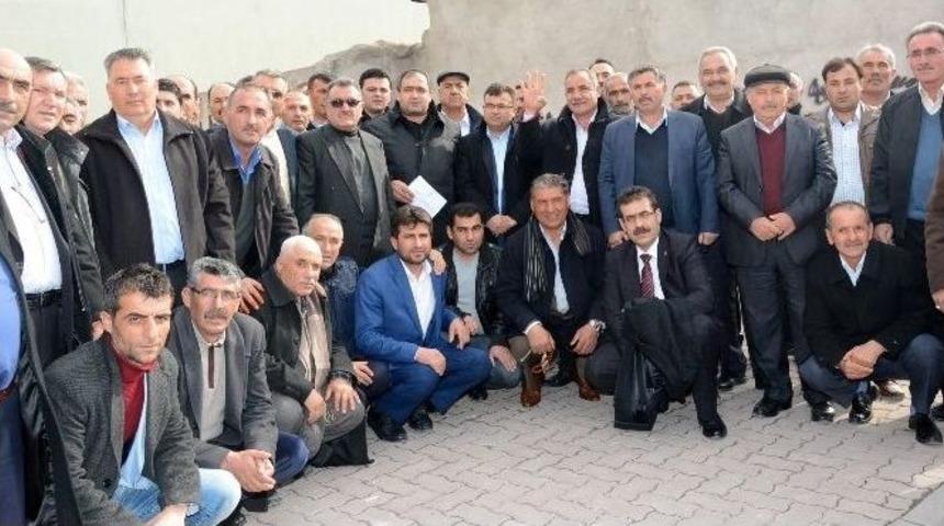 Aksaray&rsquo;da Muhtarlar Ve Stk&rsquo;lardan Referandumda &rsquo;evet&rsquo; &Ccedil;ağrısı